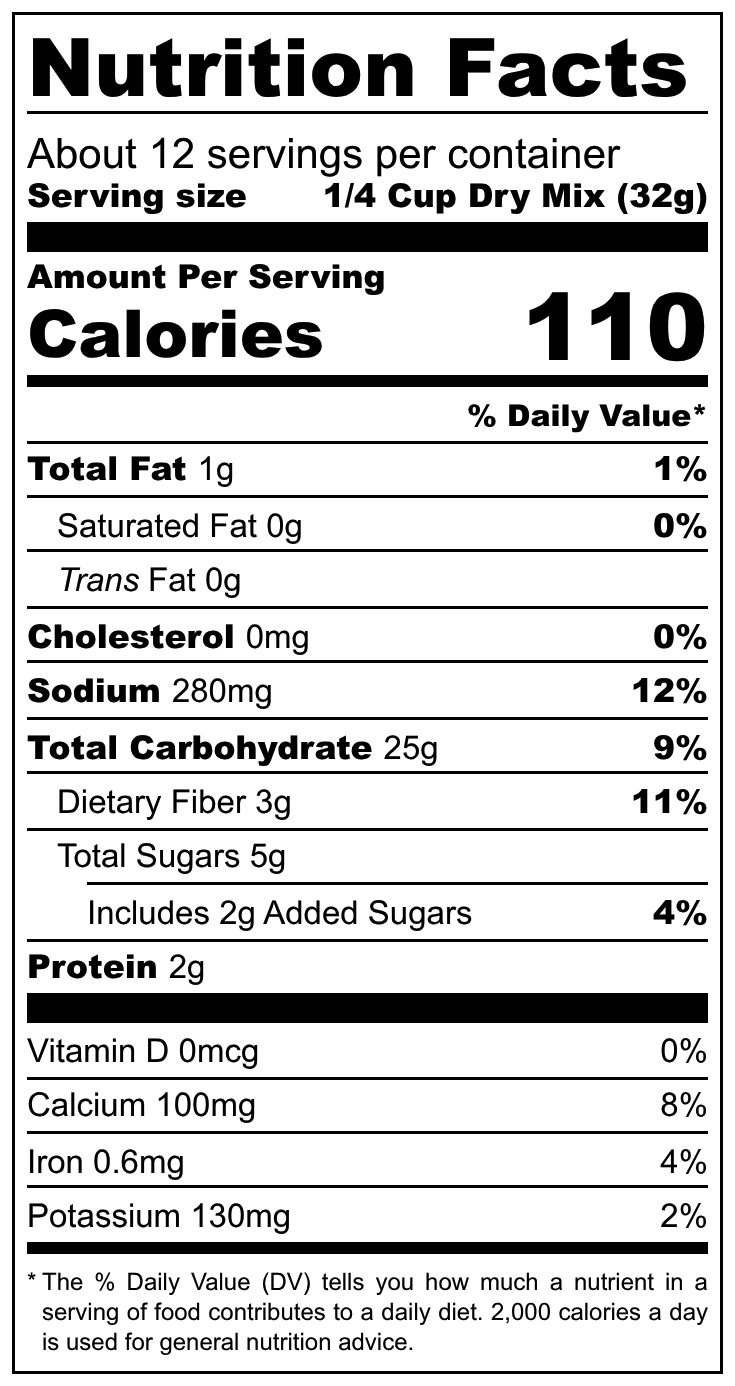 Grabella's Sweet Potato Pancake & Waffle Mix