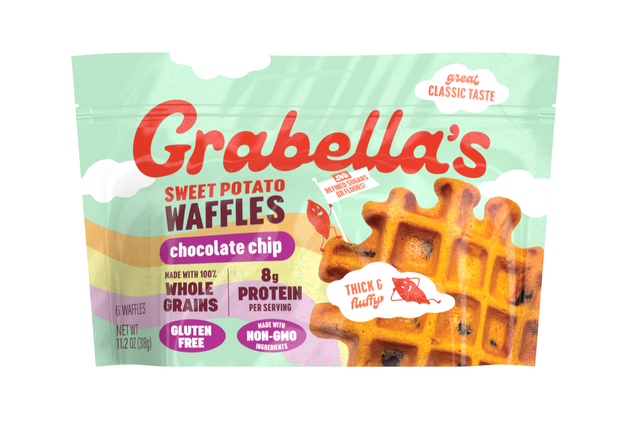 Grabella's Sweet Potato Waffles Chocolate Chip